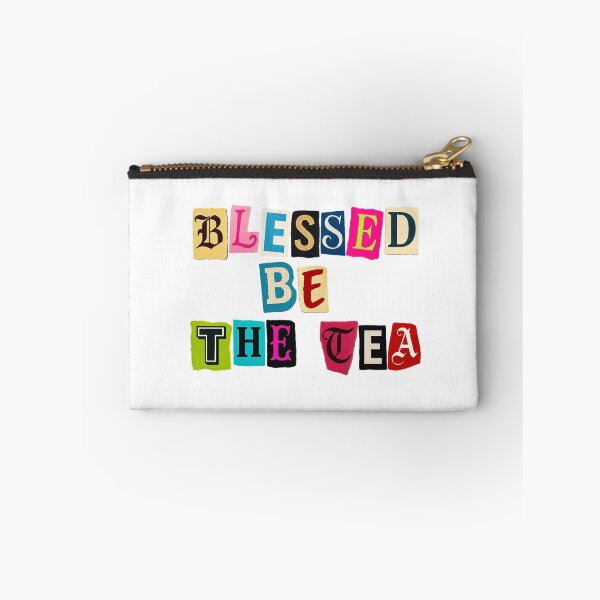 Item preview, ☕ BLESSED BE THE TEA ☕- RANSOM NOTE VERSION designed and sold by WheelieGdArt.