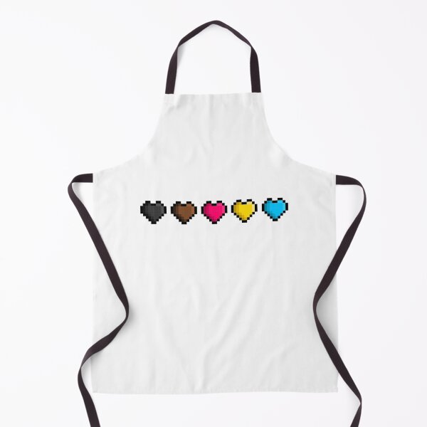 Item preview, Pixel Polygender Pride Flag Hearts designed and sold by HarveyHandcraftsandDesigns.