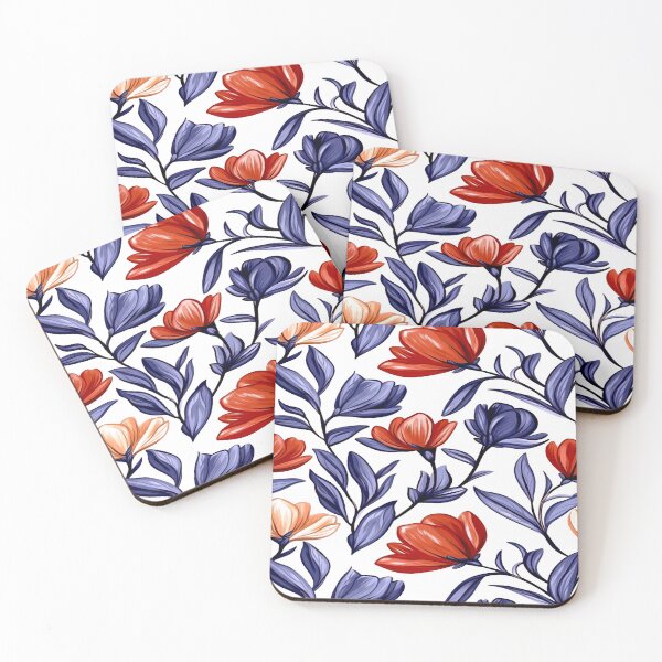 Artikelvorschau, Abstraktes Blumenmuster entworfen und verkauft von ViaARTfactory.