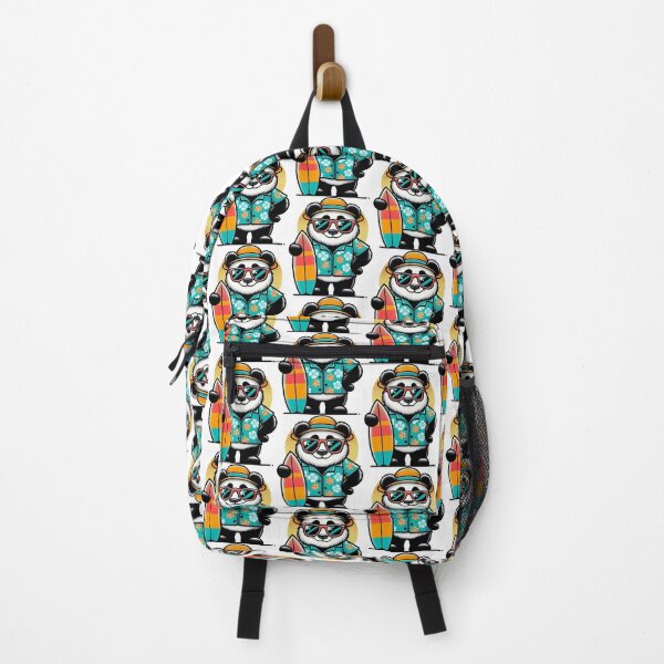 Item preview, Surfing Panda Bear designed and sold by Retro@nimals.