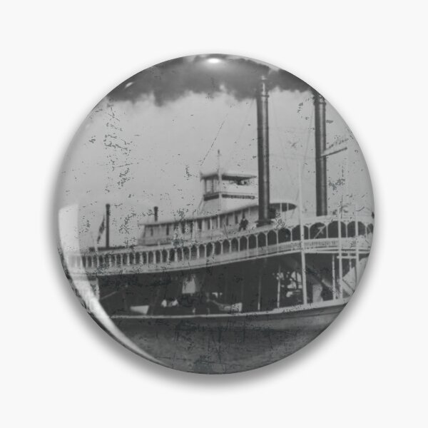 Item preview, James T. Staples Riverboat Worn Out Photograph designed and sold by GhostlyWorld.