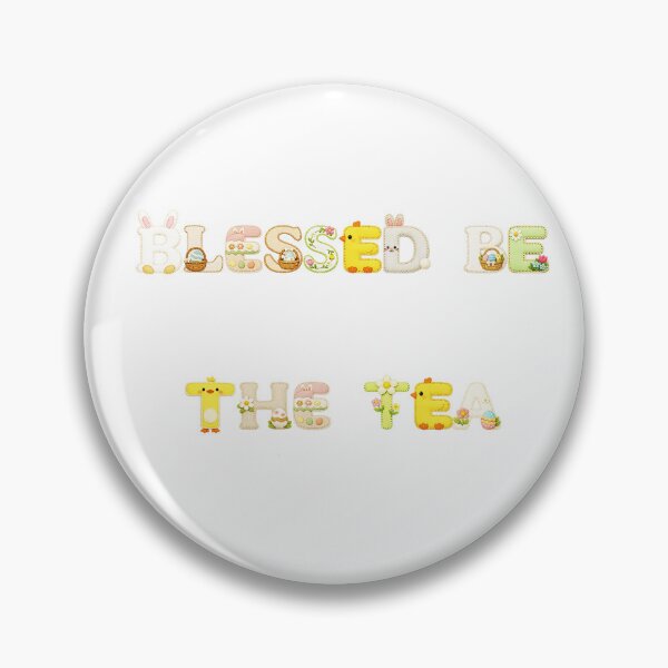 Item preview, ☕ BLESSED BE THE TEA ☕- SPRING BUNNY VERSION designed and sold by WheelieGdArt.
