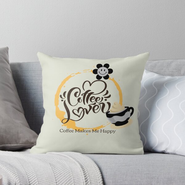 Item preview, Coffee Mocha T-Shirt funny pun design with happy face flower and coffee cup with “coffee lover” quote  designed and sold by MKTreasures.