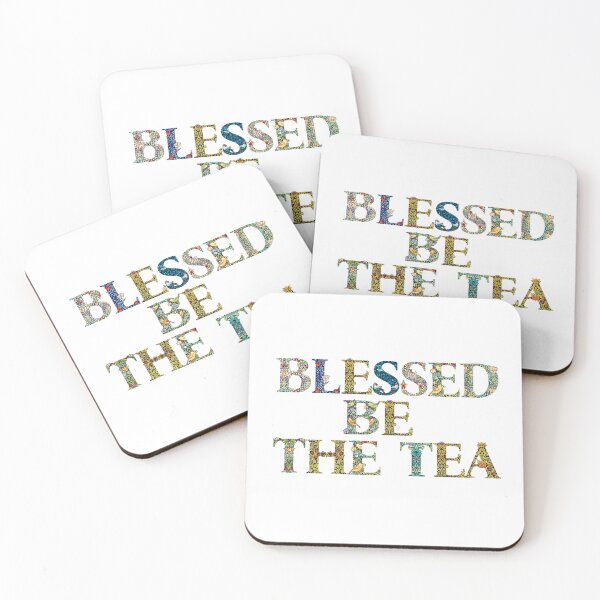 Item preview, ☕ BLESSED BE THE TEA ☕- TAPESTRY MANOR VERSION designed and sold by WheelieGdArt.