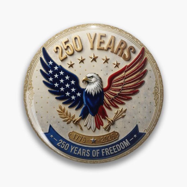 Item preview, 250th Anniversary USA Patriotic 250 Years American 4th July  designed and sold by gear-posters.