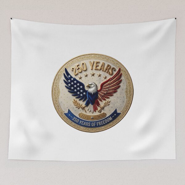 Item preview, 250th Anniversary USA Patriotic 250 Years American 4th July  designed and sold by gear-posters.