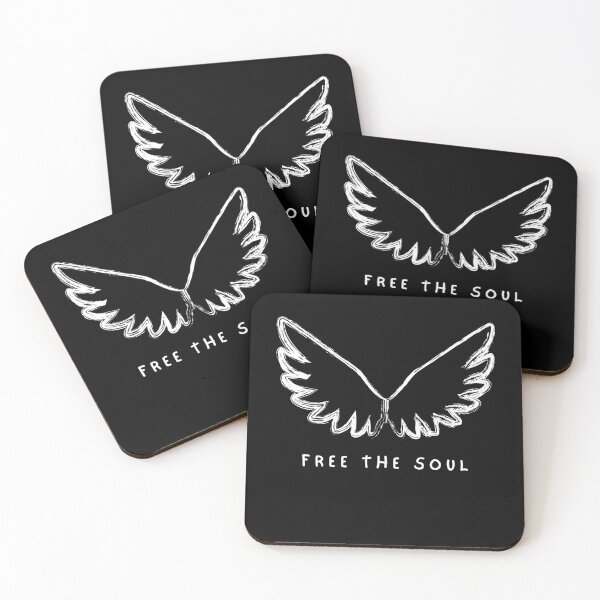 Item preview, Free The Soul Minimalist Wings Aesthetic Design designed and sold by Stillpath Co..