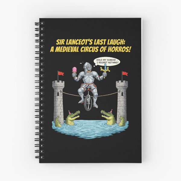 Item preview, Sir Lanceot’s Last Laugh - Funny Medieval Knight Unicycle designed and sold by Cree8if.