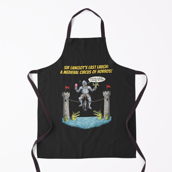 Item preview, Sir Lanceot’s Last Laugh - Funny Medieval Knight Unicycle designed and sold by Cree8if.