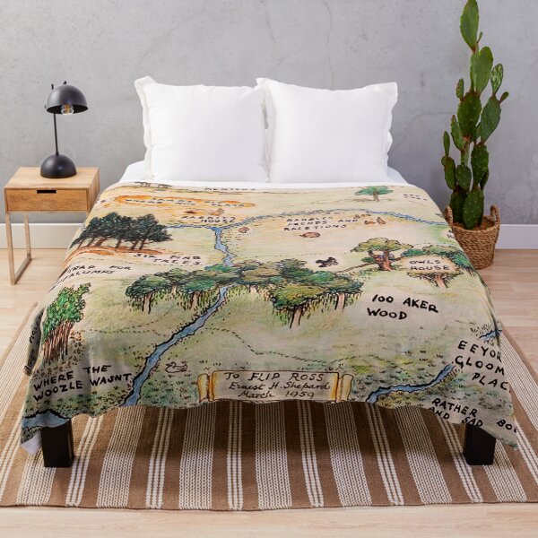 Item preview, 100 Acre Wood map designed and sold by RickE.