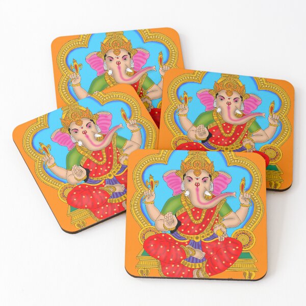 Item preview, Goddess Vinayaki Artwork – Divine Elephant Goddess Spiritual Illustration designed and sold by Harshit_Digital_Arts.