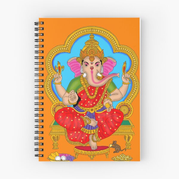 Item preview, Goddess Vinayaki Artwork – Divine Elephant Goddess Spiritual Illustration designed and sold by Harshit_Digital_Arts.
