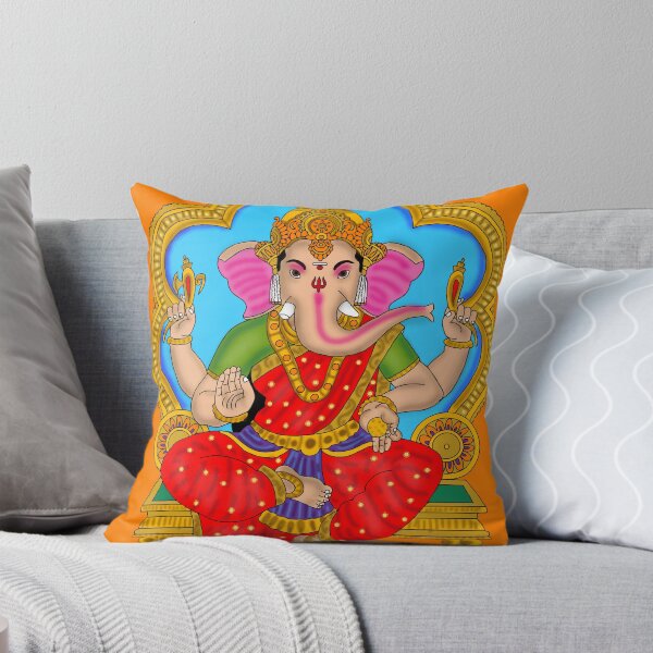 Item preview, Goddess Vinayaki Artwork – Divine Elephant Goddess Spiritual Illustration designed and sold by Harshit_Digital_Arts.