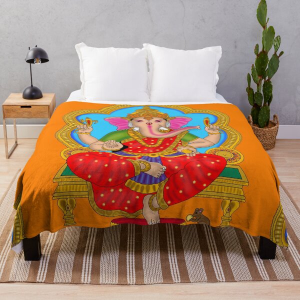 Item preview, Goddess Vinayaki Artwork – Divine Elephant Goddess Spiritual Illustration designed and sold by Harshit_Digital_Arts.