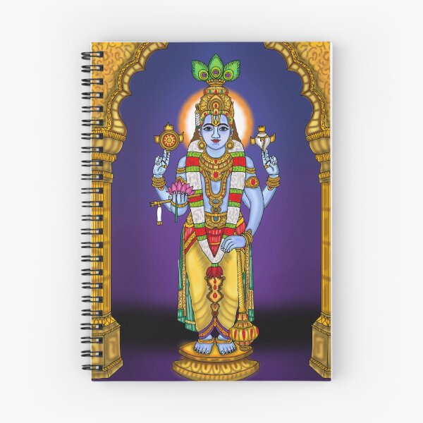 Item preview, Lord Vishnu Divine Artwork – Preserver of Universe Hindu Illustration designed and sold by Harshit_Digital_Arts.