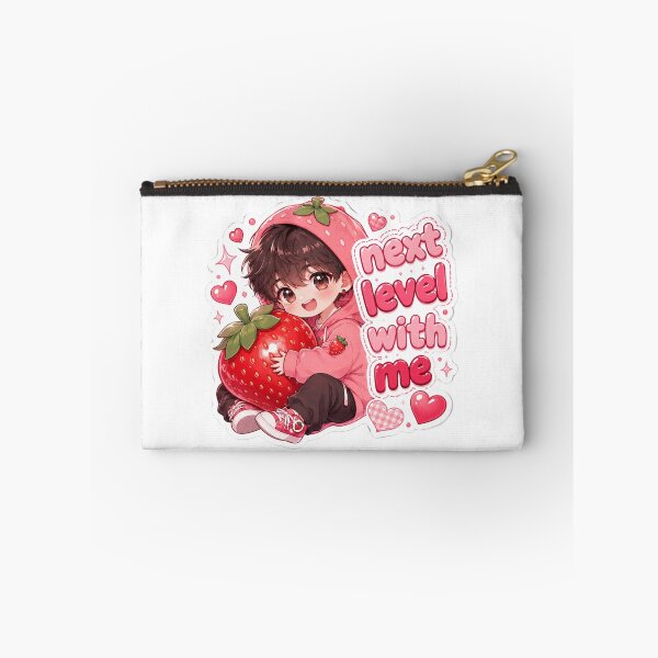 Item preview, Cute Strawberry Hoodie Boy Sticker – Kawaii Anime Aesthetic Art designed and sold by Sidra digital art 8277237.