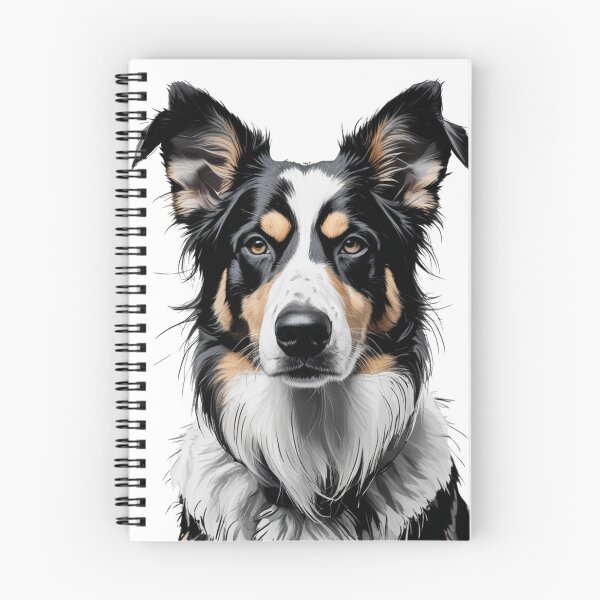 Item preview, Australian Shepherd T-Shirt — Realistic Comic Art Portrait Graphic Tee for Australian Shepherd Owners and Aussie Dog Lovers designed and sold by PaleInk.