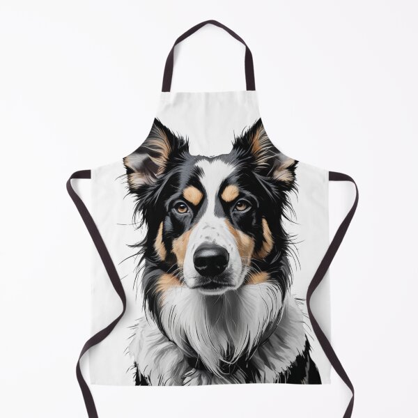 Item preview, Australian Shepherd T-Shirt — Realistic Comic Art Portrait Graphic Tee for Australian Shepherd Owners and Aussie Dog Lovers designed and sold by PaleInk.