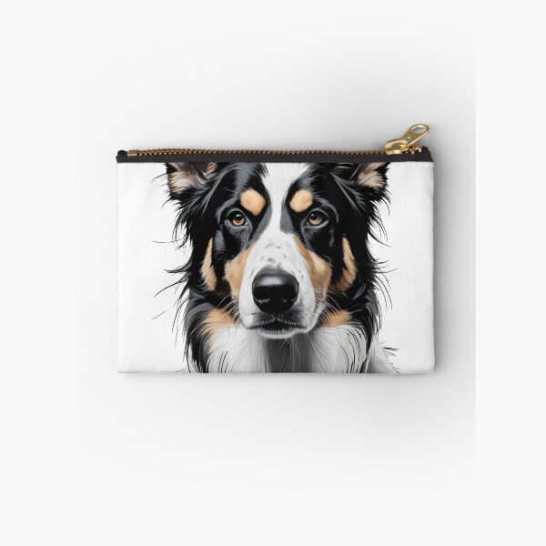 Item preview, Australian Shepherd T-Shirt — Realistic Comic Art Portrait Graphic Tee for Australian Shepherd Owners and Aussie Dog Lovers designed and sold by PaleInk.
