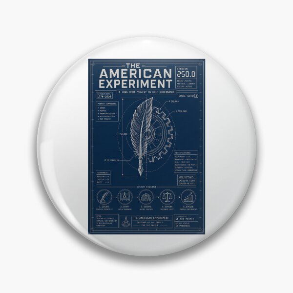 Item preview, American Experiment Self Governance: A Blueprint For Democracy designed and sold by chattsuede.
