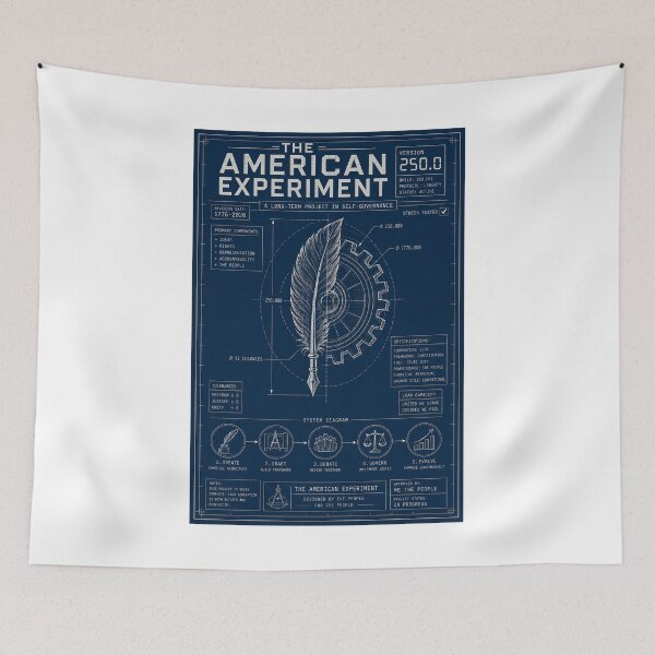 Item preview, American Experiment Self Governance: A Blueprint For Democracy designed and sold by chattsuede.