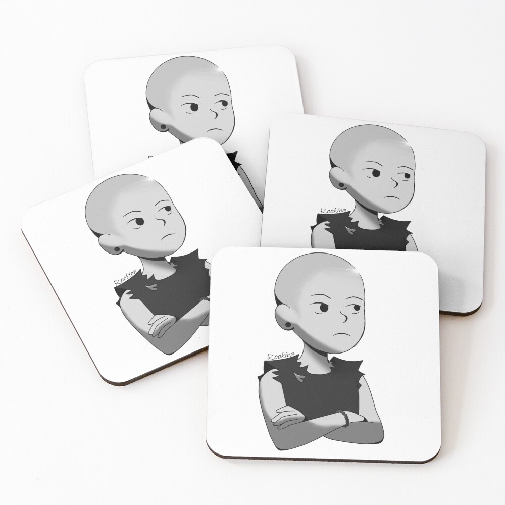 Item preview, Coasters (Set of 4) designed and sold by Rookiez.