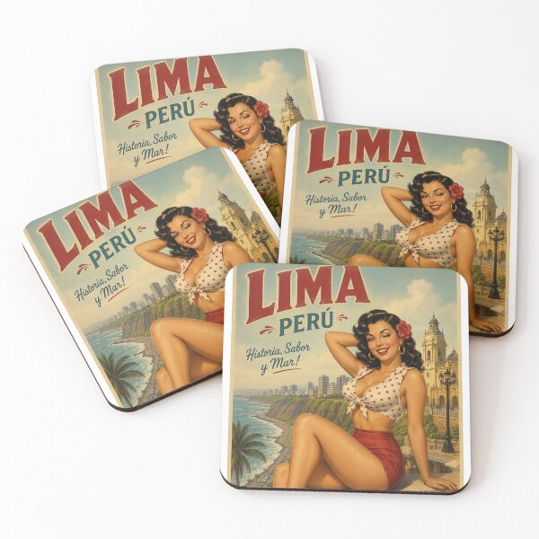 Item preview, Pinup LIMA PERU Variant  designed and sold by PINDROPPA.