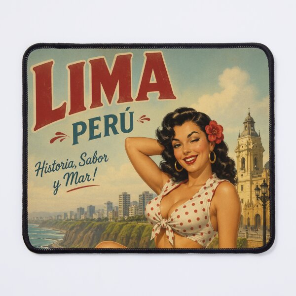 Item preview, Pinup LIMA PERU Variant  designed and sold by PINDROPPA.