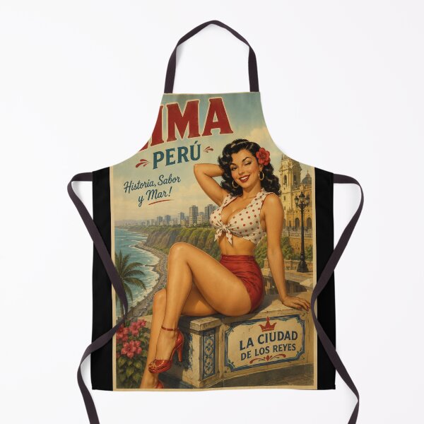 Item preview, Pinup LIMA PERU Variant  designed and sold by PINDROPPA.