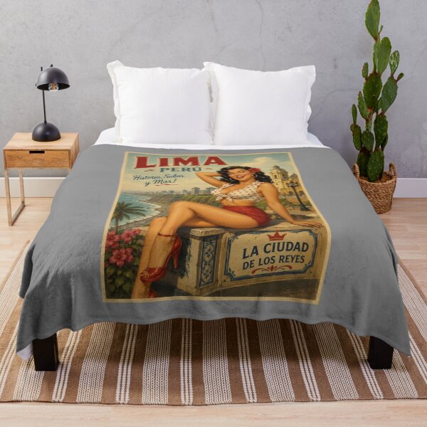 Item preview, Pinup LIMA PERU Variant  designed and sold by PINDROPPA.