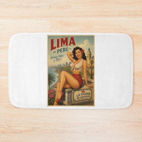 Item preview, Pinup LIMA PERU Variant  designed and sold by PINDROPPA.