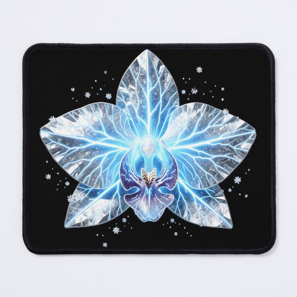 Item preview, Interstellar Orchid: Celestial Ice Bloom designed and sold by BGM by AI.