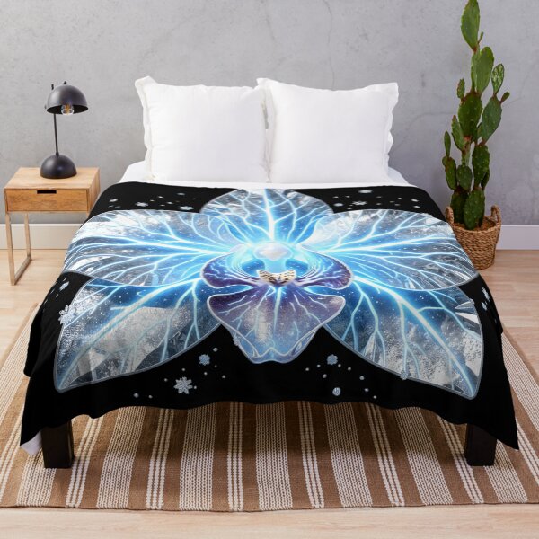 Item preview, Interstellar Orchid: Celestial Ice Bloom designed and sold by BGM by AI.