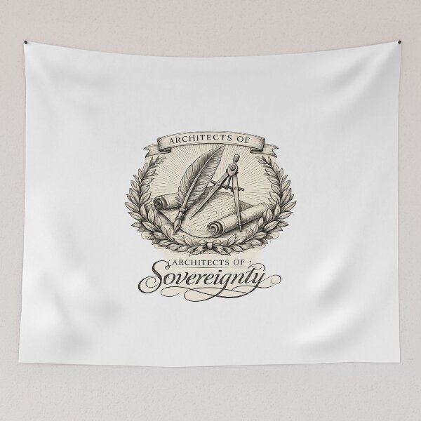 Item preview, Architects of Sovereignty Classical Emblem designed and sold by chattsuede.