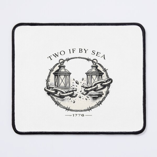 Item preview, Two If By Sea 1776 Paul Revere Ride designed and sold by chattsuede.