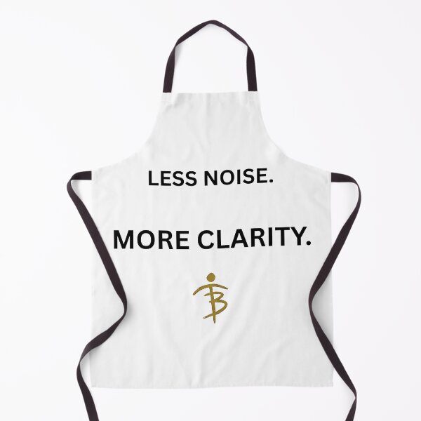 Item preview, Less Noise More Clarity Statement designed and sold by Bastets Treazures.
