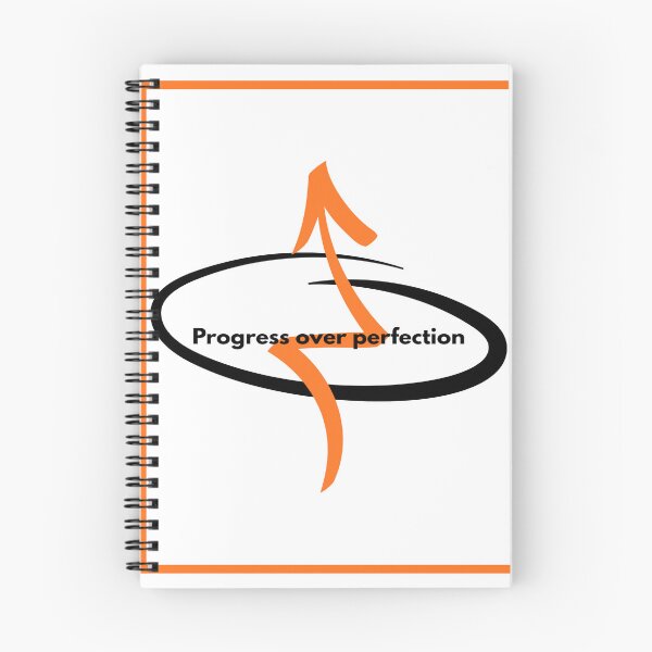 Item preview, Progress Over Perfection Motivational Quote Street Art Style designed and sold by byLizedesigns.