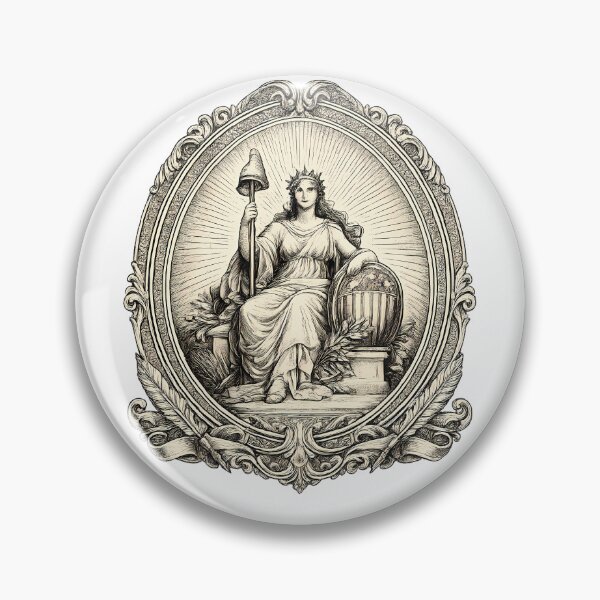 Item preview, 19th Century American Columbia Vintage Engraving designed and sold by chattsuede.