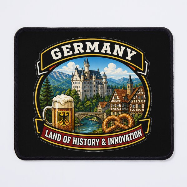 Item preview, Germany – Land of Castles and Forests designed and sold by GnuArt.