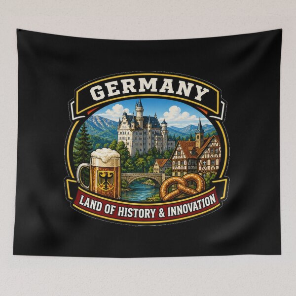 Item preview, Germany – Land of Castles and Forests designed and sold by GnuArt.