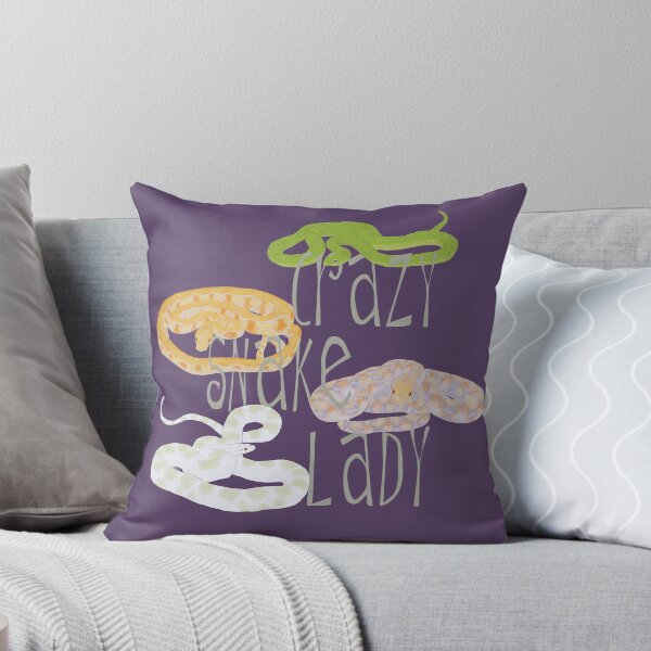 Item preview, Crazy Snake Lady designed and sold by Amy Hadden.