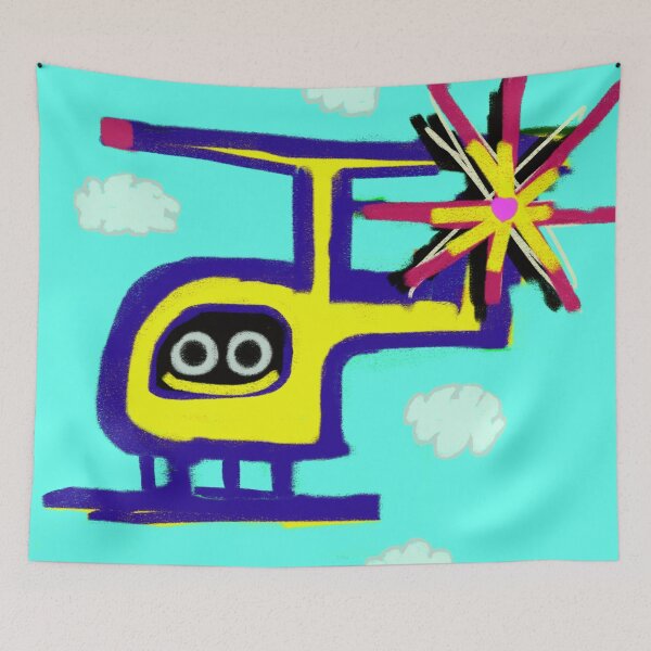 Item preview, Choppy the Helicopter designed and sold by Brett Naseby.