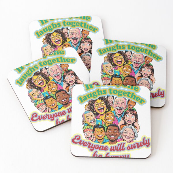 Item preview, If everyone laughs together, everyone will surely be happy designed and sold by LOVEARTDESIGN.