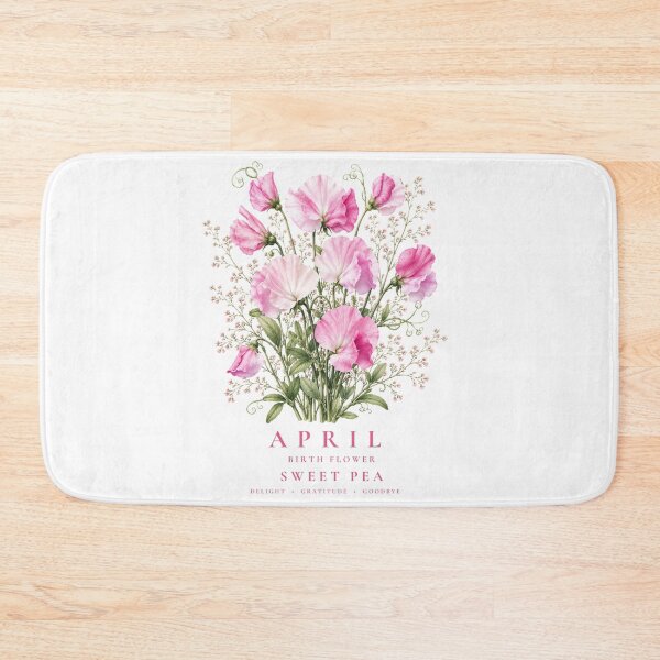 Item preview, April Birth Flower Sweet Pea T-Shirt | Born to Bloom Birth Month Flower April Sweet Pea Shirt April Birthday Gift Sweet Pea Flower Tee designed and sold by Panom Suavichien.