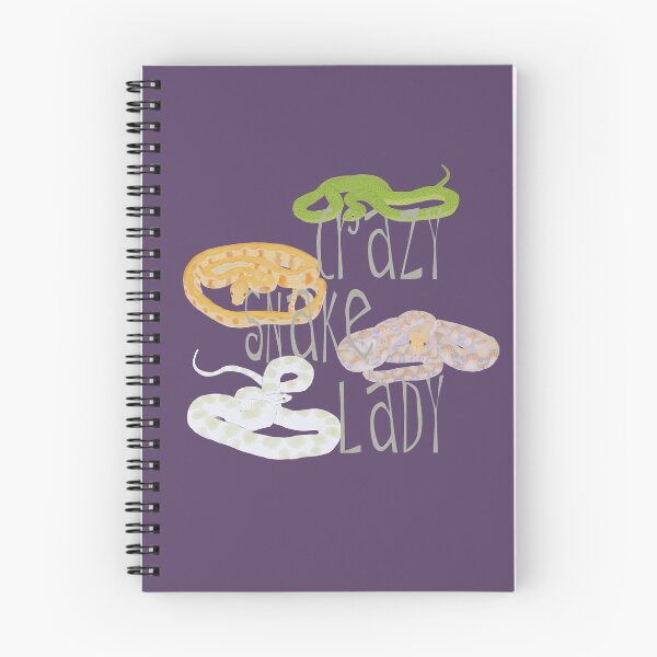 Item preview, Crazy Snake Lady designed and sold by Amy Hadden.