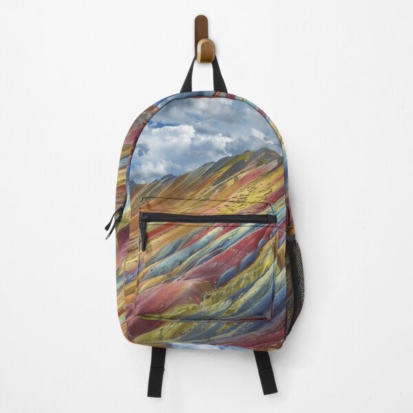 Item preview, Stunning rainbow volcanic mountain landscape designed and sold by dcrc.