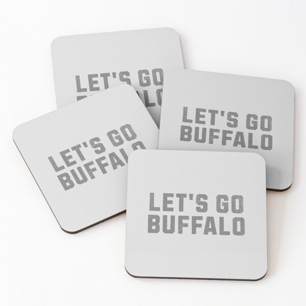 Item preview, Let's Go Buffalo (grey) designed and sold by mooskdesign.