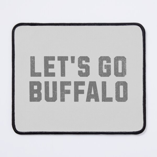 Item preview, Let's Go Buffalo (grey) designed and sold by mooskdesign.
