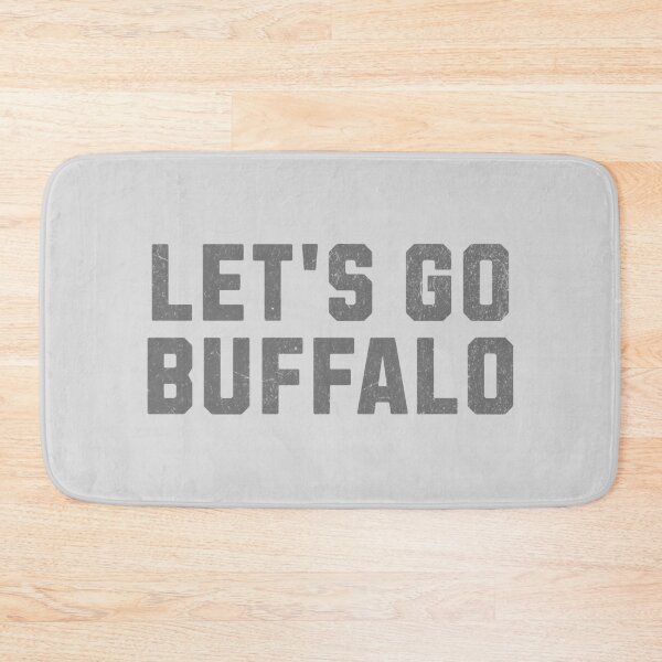 Item preview, Let's Go Buffalo (grey) designed and sold by mooskdesign.