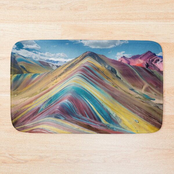 Item preview, Stunning rainbow volcanic mountain landscape designed and sold by dcrc.
